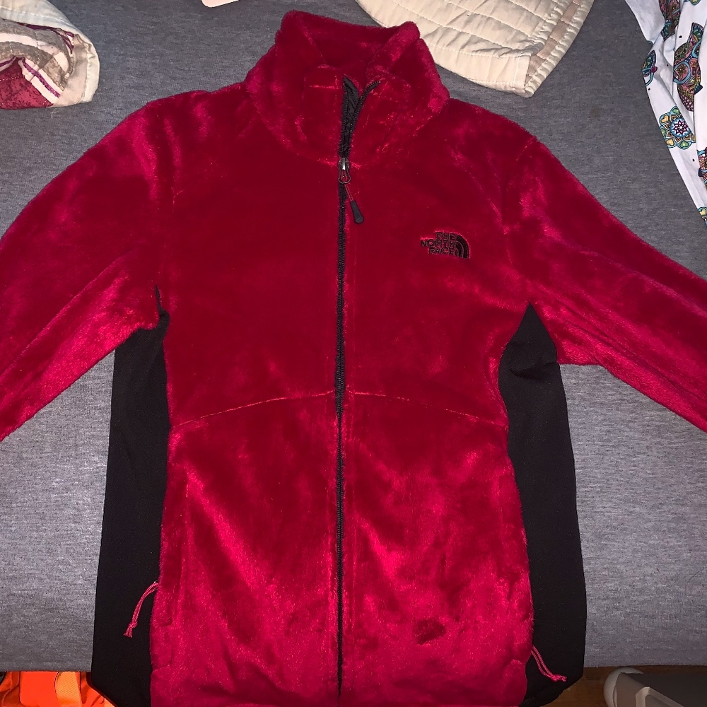 Fuchsia NorthFace Zip Up Jacket